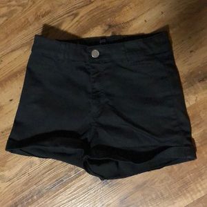 H&M Divided high waisted cheeky shorts